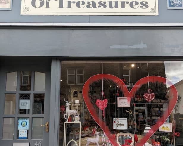 The Little Shop of Treasures, a gift shop in Pudsey, is set to move to a larger site. Photo: Michael Ham/Google