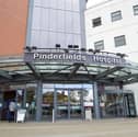 A man has died after it was reported he had fallen from a height at Pinderfields Hospital.