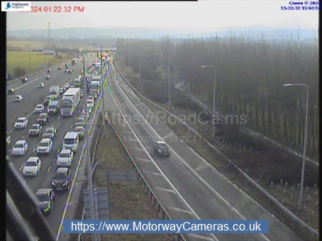 M62 Bradford Crash: Live Traffic Updates As Police Close Motorway Near ...