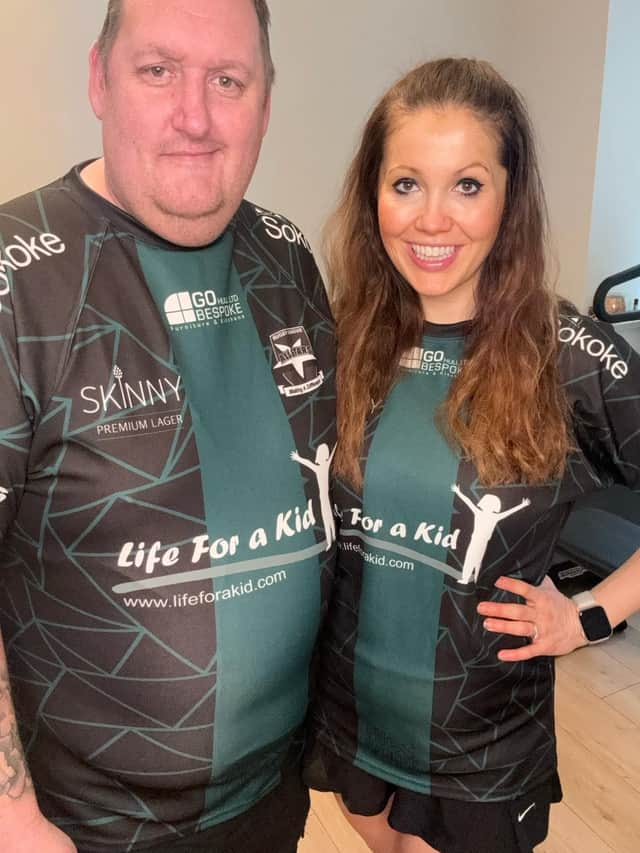 Danny and his wife Sophie, who he credits for helping him transform his life (Photo by Danny Mei Lan Malin)