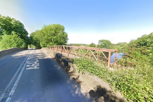 A woman has died after she was rescued from the River Aire, near Woodlesford, on May 23. Photo: Google.