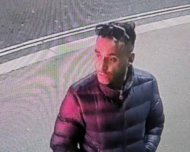 Police have issued a picture of this man following a reported sexual assault in Leeds city centre. Photo: West Yorkshire Police