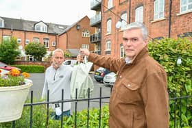 Diglis Marina residents are livid over plans to install a 35 metre long and 2 metre high fence amid what they claim is a 'shopping bag dispute'. 