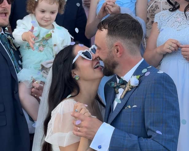 A couple who matched on Married at First Sight and tracked each other down when their episode got cancelled have tied the knot. Ally Todd, 39, and her partner, Paul, 36.