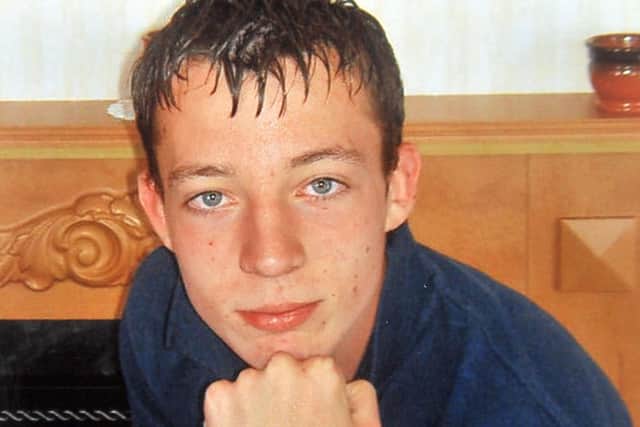 Ricky Nugent, who died 10 years ago (in September 2009) - mother Anne Cameron is raising money in his memory