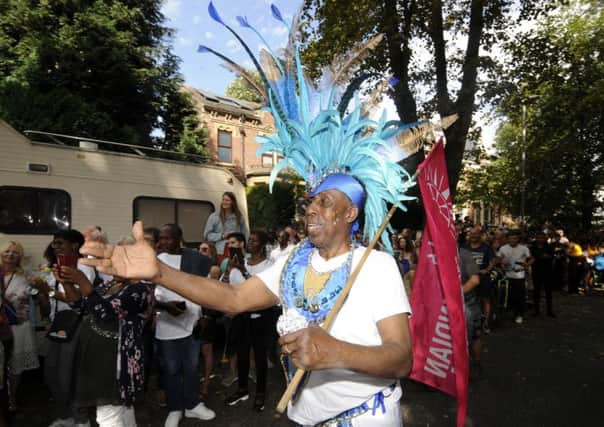 Carnival co-founder and chairman Arthur France gets ready to lead the 2017 parade.