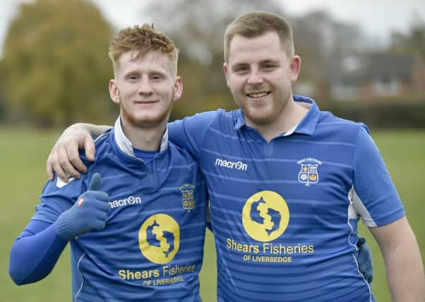 Milo Hooley (3) and Lyndon Wells scoreed in a 4-1 win for West End Park at  Shire Academics IV. PIC: Steve Riding