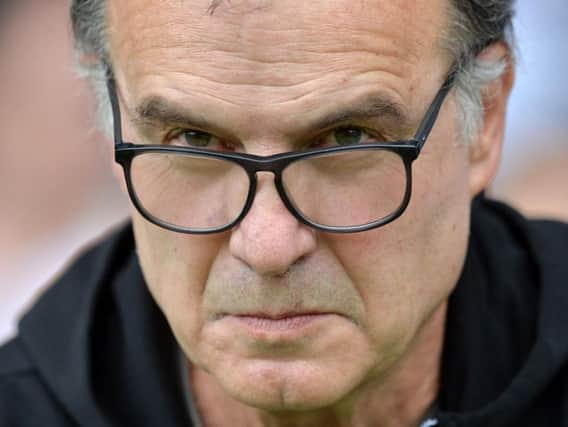 Leeds United head coach Marcelo Bielsa.