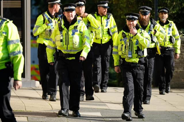 There are hundreds of people for each police officer in West Yorkshire