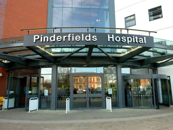 Pinderfields Hospital in Wakefield.