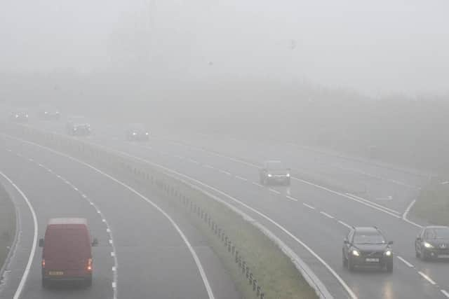 Freezing fog has descended on Leeds