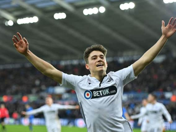 Swansea City winger Daniel James, whose transfer to Leeds United fell through last week.