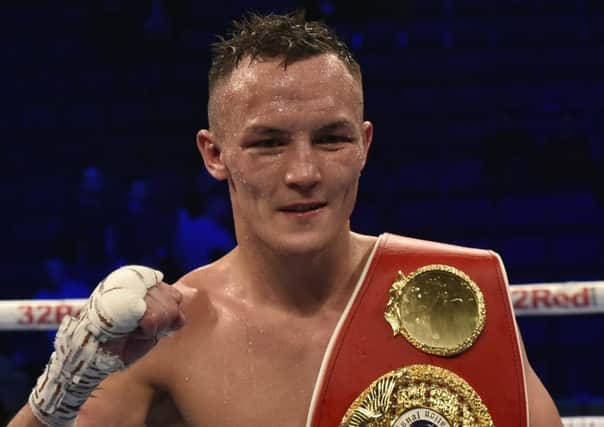 World champion, Josh Warrington. PIC: Steve Riding