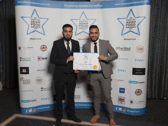 Leeds takeaway claims prize at first ever English Asian Food Awards
