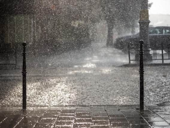 The weather is set to be dull today as Storm Gareth hits the UK, bringing wet and windy weather conditions to Leeds.