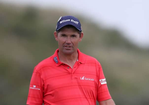 Padraig Harrington. Picture: Andrew Matthews/PA