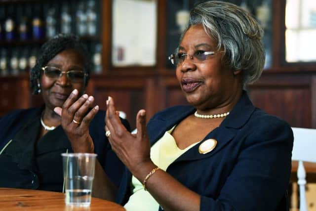 Betsy Johnson and Nettie White are reunited as they recall their days of nursing in 1960s Leeds.