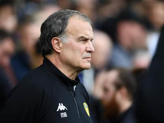 Leeds United head coach Marcelo Bielsa.