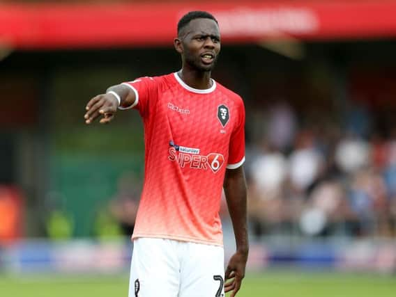 Salford City striker Mani Dieseruvwe. (Getty)