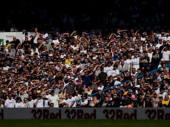Leeds United fans at Elland Road. (Getty)