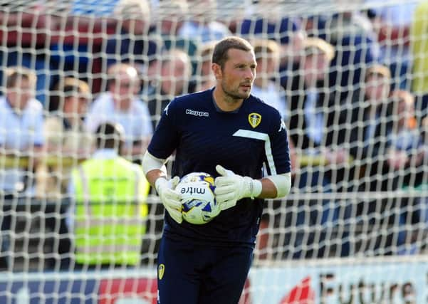 Leeds keeper Ross Turnbull.