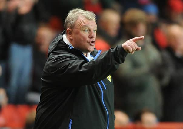 Leeds United boss Steve Evans. Picture: Tony Johnson