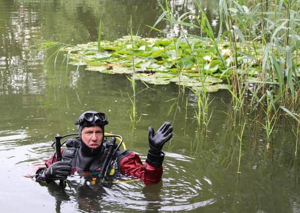 Beneath British Waters dive boss Mark Barrow is taking some of the guesswork away for anglers with his underwater filming.