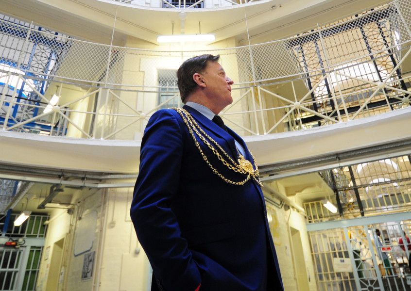 Leeds Mayor Pays A Visit To Inmates At Armley Prison