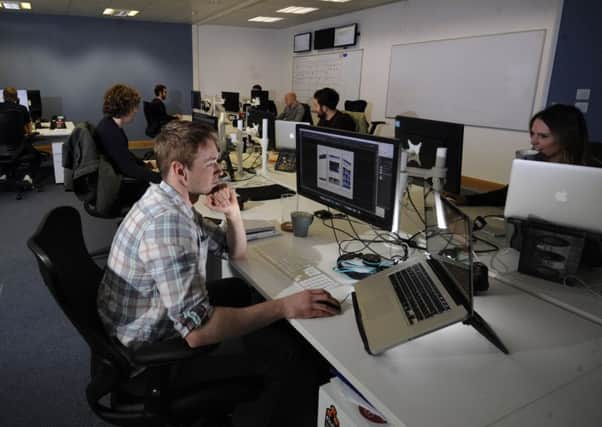 Staff at Pitchero in Leeds.