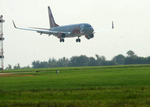 Leeds Bradford Airport.