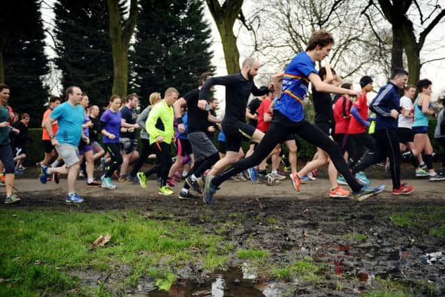 500th Woodhouse Moor parkrun. Picture Jonathan Gawthorpe