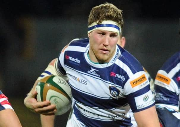 Richard Beck of Yorkshire Carnegie