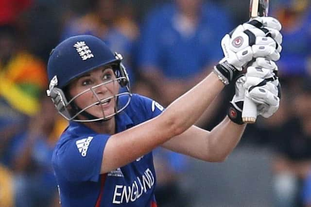 Former England captain, Charlotte Edwards. PIC: AP Photo/Gemunu Amarasinghe