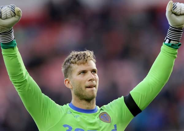 Leeds United goalkeeper Felix Wiedwald. PIC: Richard Sellers/PA Wire