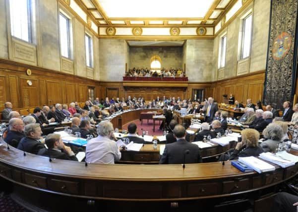 Leeds Civic Hall main chamber