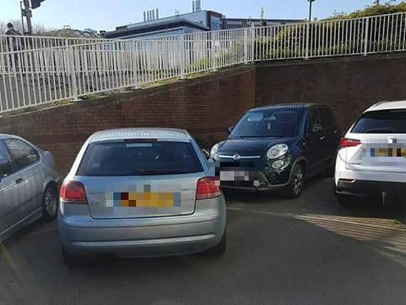 Cars parked in Sheffield